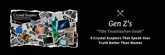 Gen Z's "Vibe Visualization Guide": 6 Crystal Scepters That Speak Your Truth Better Than Memes