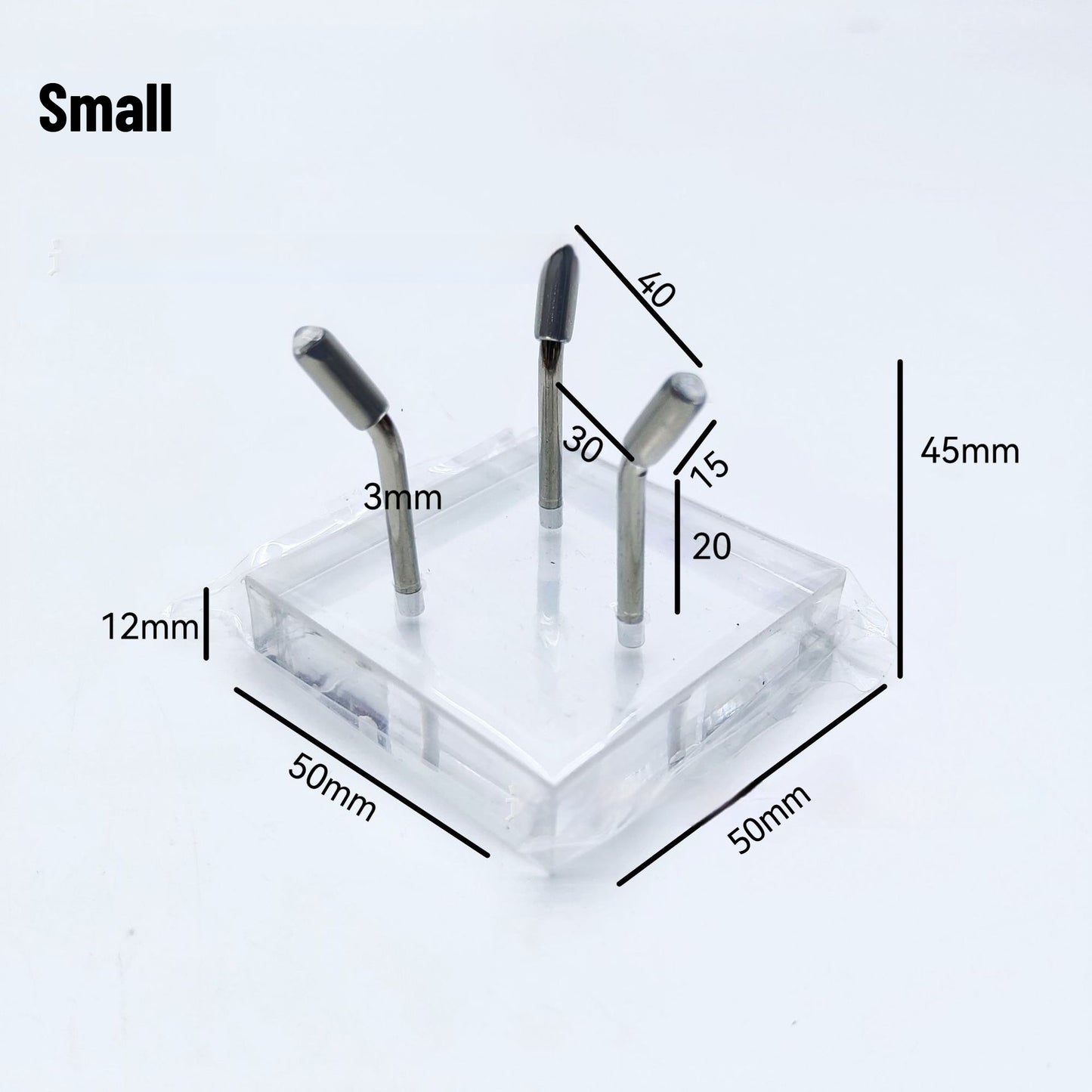 Acrylic Transparent Base for Raw Stone Bracket