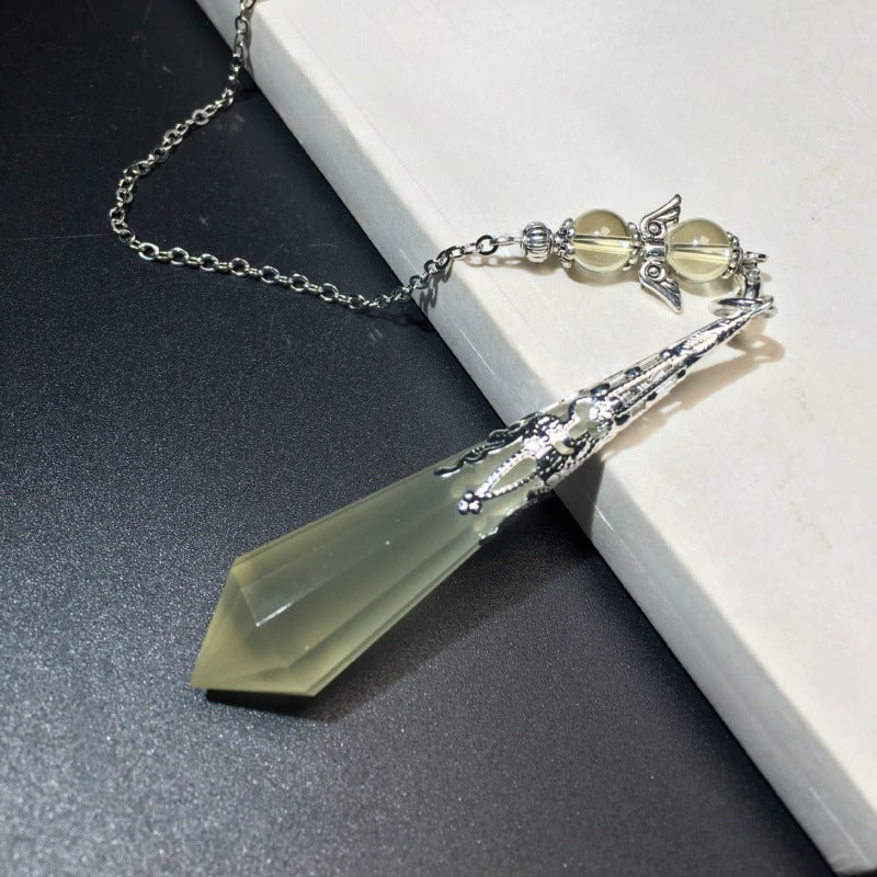 Sheehas 12-Chakra Crystal Pendulum – Quantum Energy Jewelry
