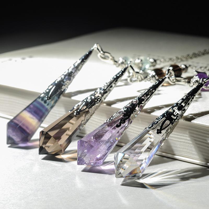 Sheehas 12-Chakra Crystal Pendulum – Quantum Energy Jewelry