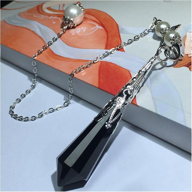 Sheehas 12-Chakra Crystal Pendulum – Quantum Energy Jewelry