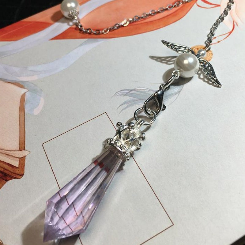Sheehas 12-Chakra Crystal Pendulum – Quantum Energy Jewelry