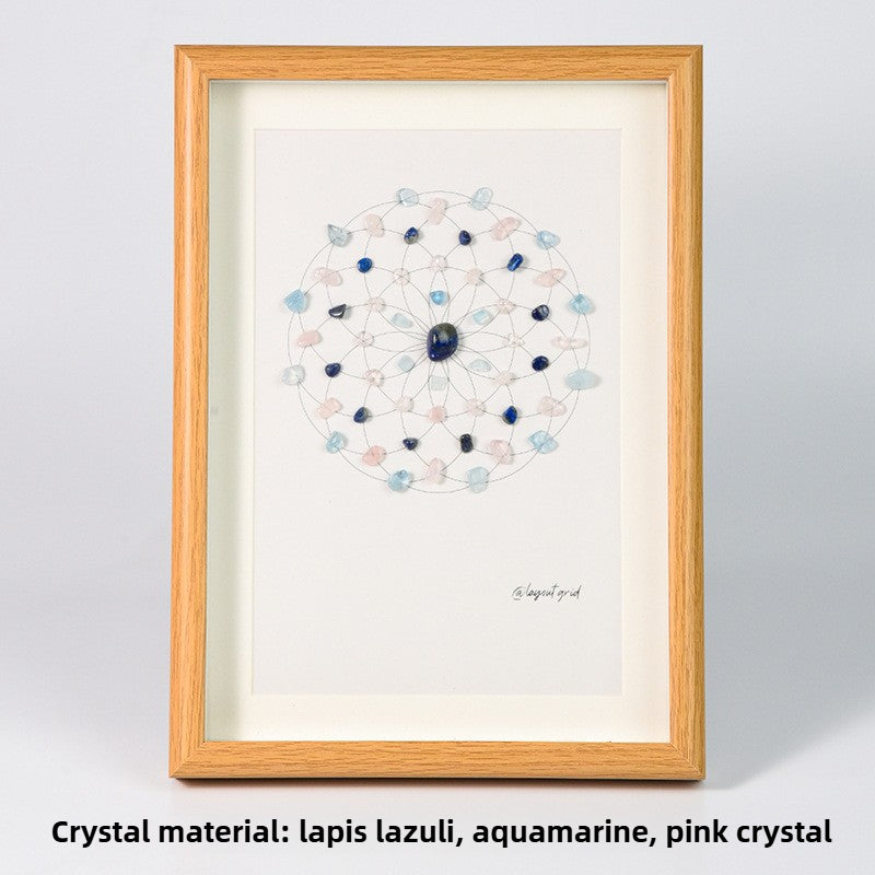 Sheehas Feng Shui Crystal Array Energy-Healing Photo Frame