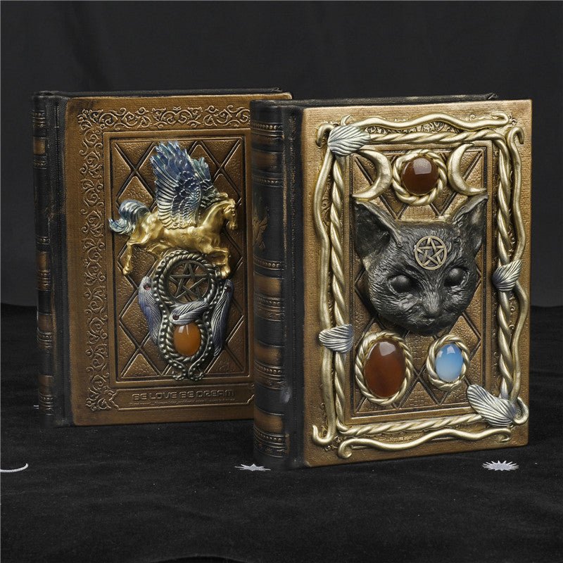Sheehas Feng Shui Flying Horse Agate Magic Notebook 6.9"*5.3"*1.5" - 我的商店 - Artwork in Decor