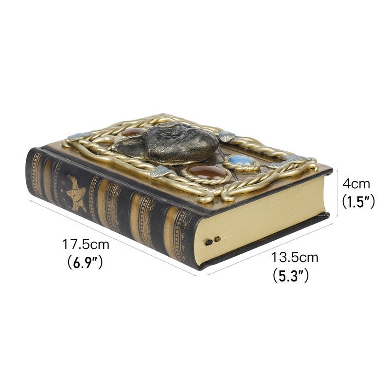 Sheehas Feng Shui Nether Cat Pentagram Crystal Notebook 6.9"*5.3"*1.5" - 我的商店 - Artwork in Decor