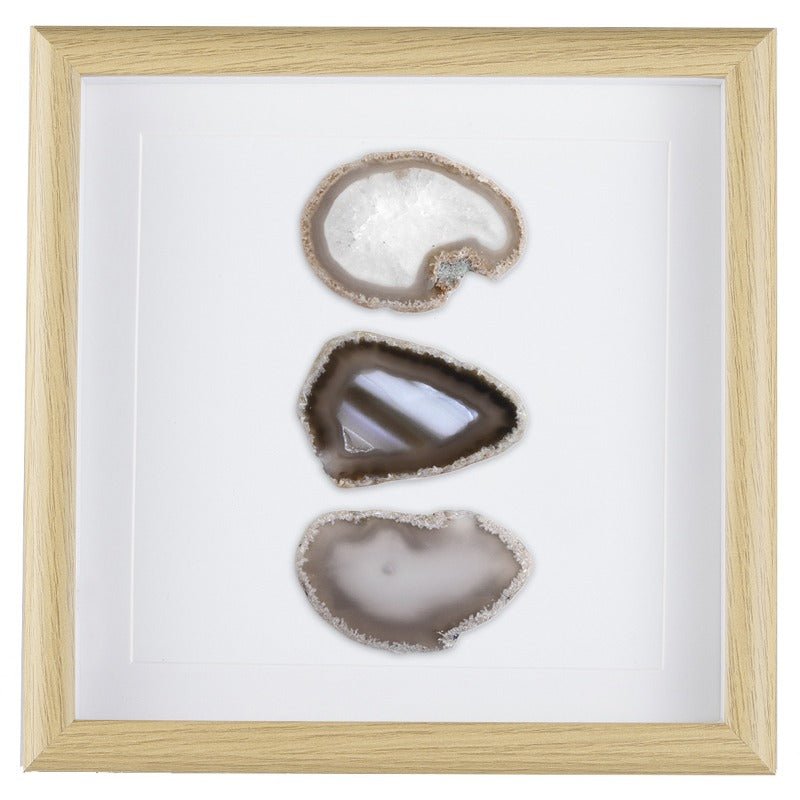 Sheehas Feng Shui Raw Agate Slices Healing Photo Frame - 我的商店 -