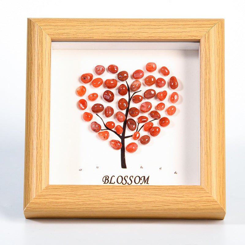Sheehas Heart Blossom Chakra Crystal Photo Frame - Love Charm - 我的商店 -