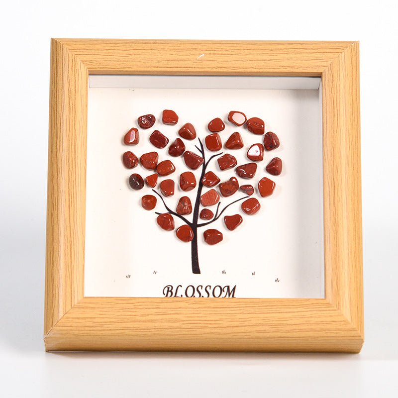 Sheehas Heart Blossom Chakra Crystal Photo Frame - Love Charm - 我的商店 -