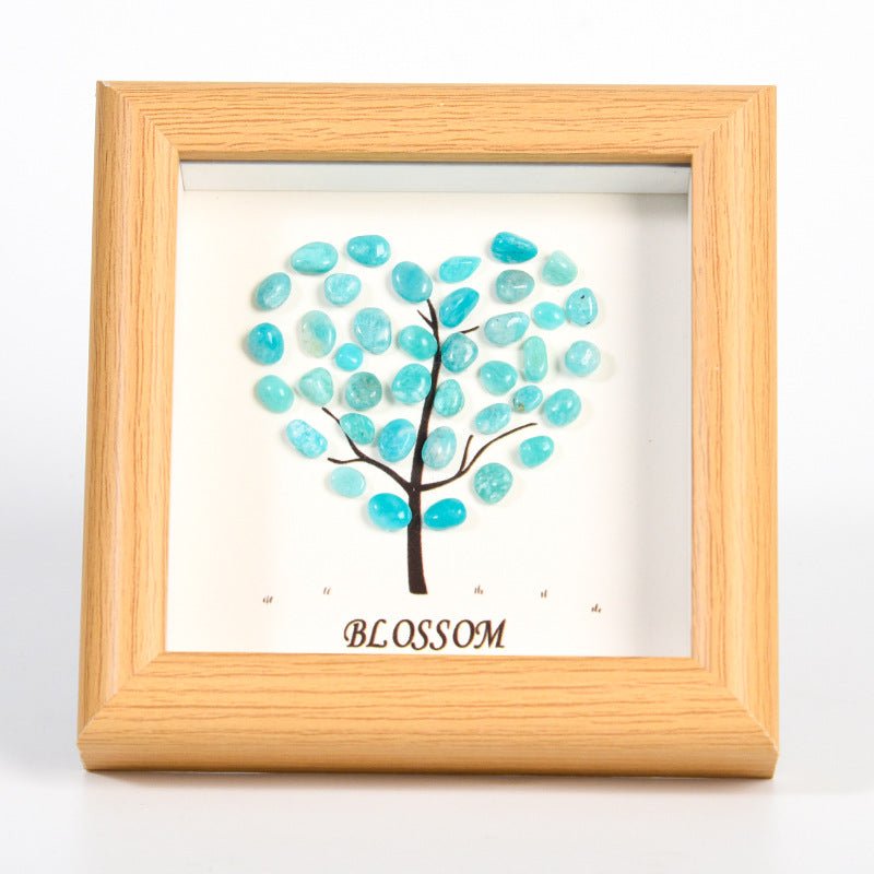 Sheehas Heart Blossom Chakra Crystal Photo Frame - Love Charm - 我的商店 -
