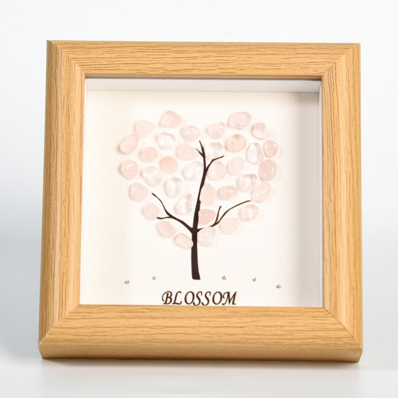 Sheehas Heart Blossom Chakra Crystal Photo Frame - Love Charm - 我的商店 -