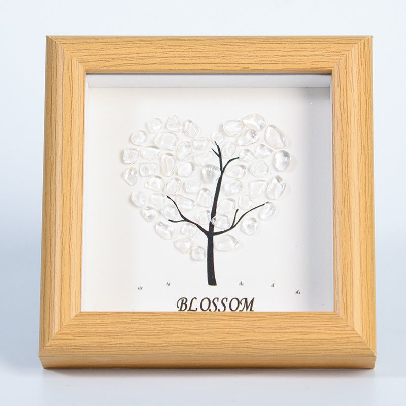 Sheehas Heart Blossom Chakra Crystal Photo Frame - Love Charm - 我的商店 -