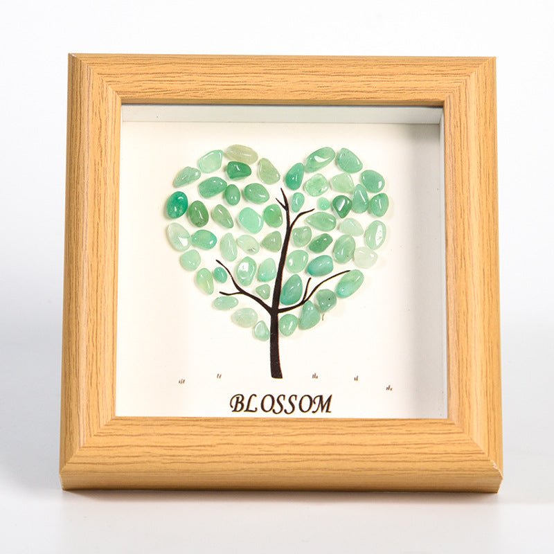 Sheehas Heart Blossom Chakra Crystal Photo Frame - Love Charm - 我的商店 -