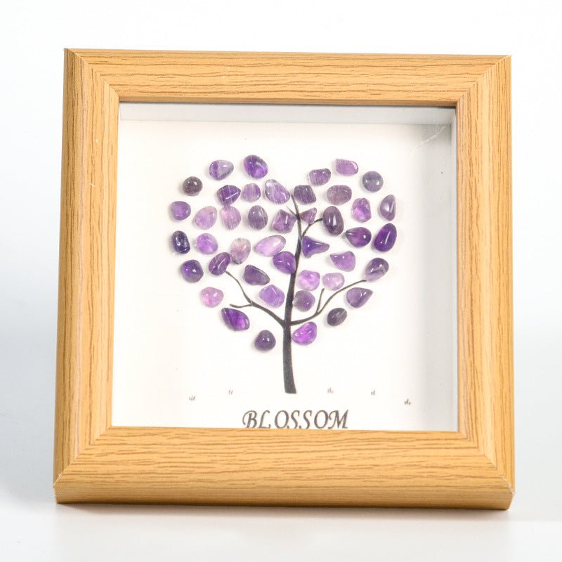 Sheehas Heart Blossom Chakra Crystal Photo Frame - Love Charm - 我的商店 -
