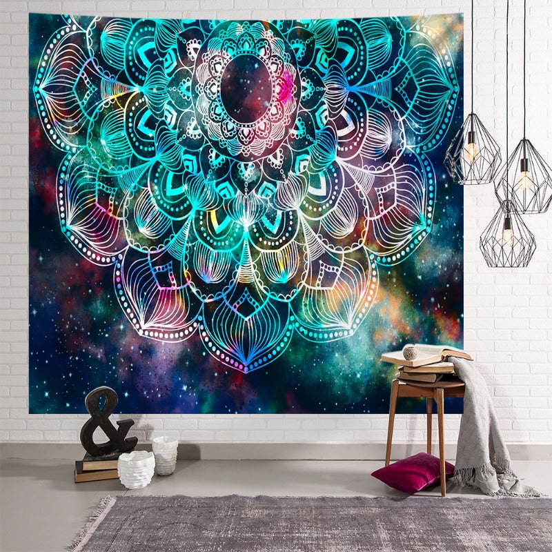 Tapisserie de méditation Zenith Harmony | Lumière sereine et sacrée 