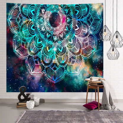 Tapisserie de méditation Zenith Harmony | Lumière sereine et sacrée 