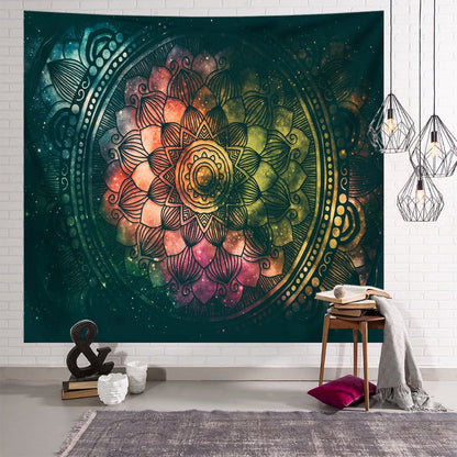 Tapisserie de méditation Zenith Harmony | Lumière sereine et sacrée 