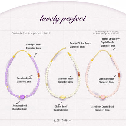 Sheehas Feng Shui Natural Crystal 18K Gold-plated Adjustable Stackable Bracelet: Improve Your Luck