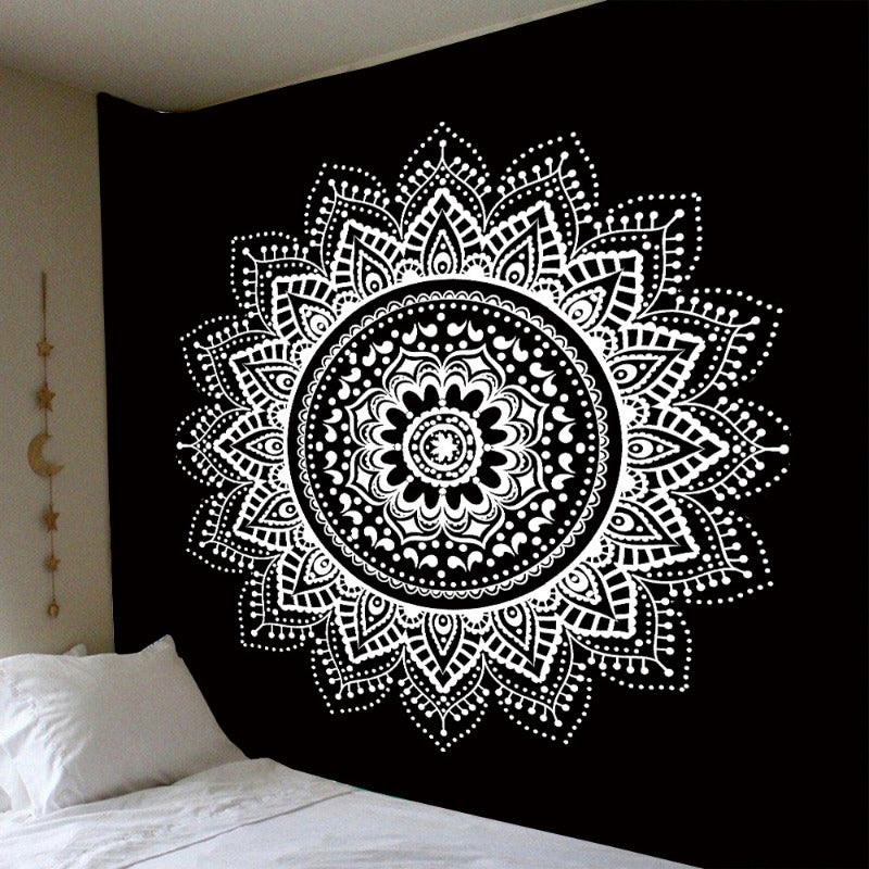 Tapisserie de méditation Zenith Harmony | Lumière sereine et sacrée 