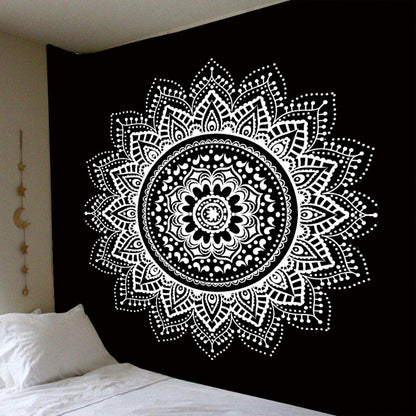 Tapisserie de méditation Zenith Harmony | Lumière sereine et sacrée 