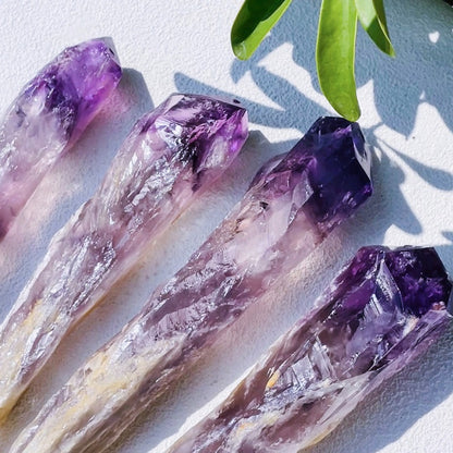 Sceptre en cristal d'améthyste | Sceptre étoile violette : Libérez votre énergie spirituelle et votre puissance intérieure
