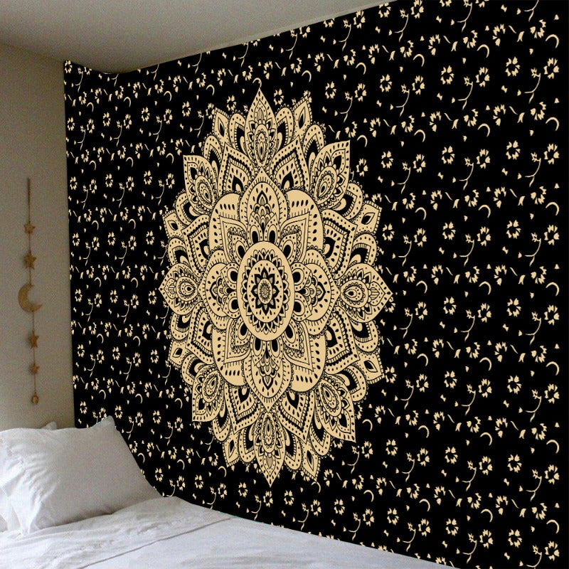 Tapisserie de méditation Zenith Harmony | Lumière sereine et sacrée 