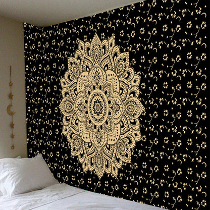 Tapisserie de méditation Zenith Harmony | Lumière sereine et sacrée 