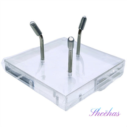 Acrylic Transparent Base for Raw Stone Bracket