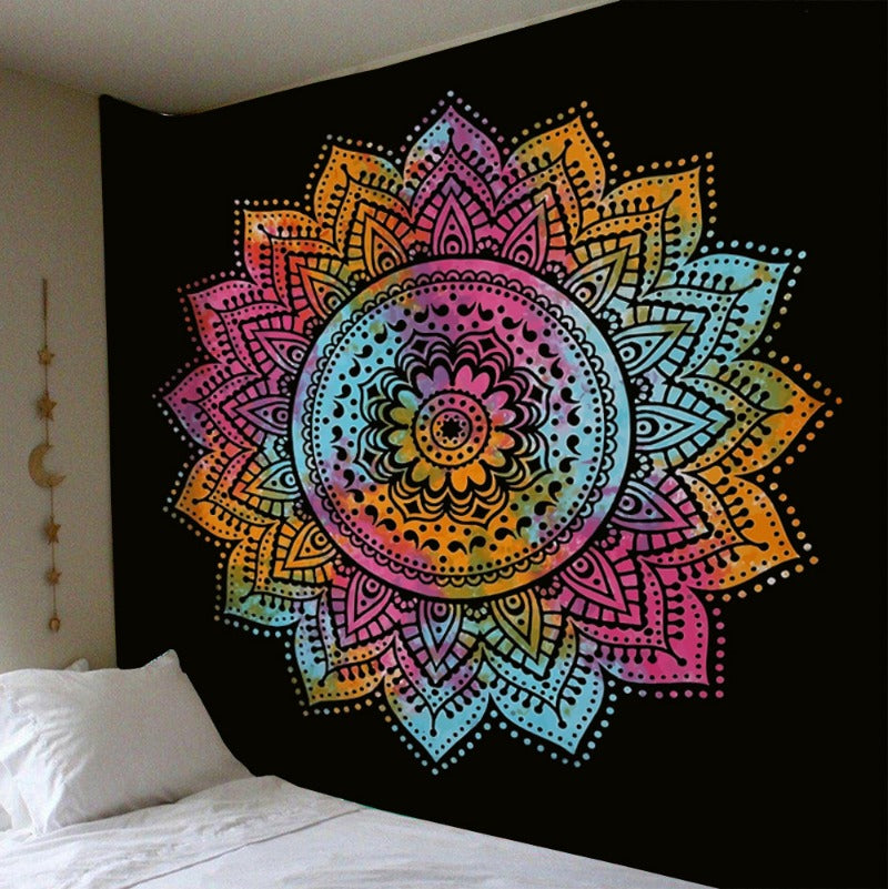 Tapisserie de méditation Zenith Harmony | Lumière sereine et sacrée 