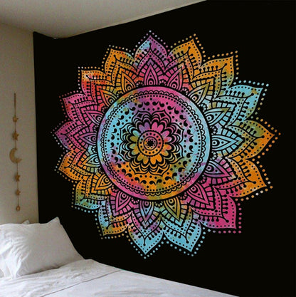 Tapisserie de méditation Zenith Harmony | Lumière sereine et sacrée 