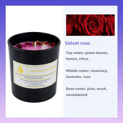 Sheehas Feng Shui Energy Frequency Meditation Aromatherapy Soy Wax Candle - Soothing and Sleep-Aiding