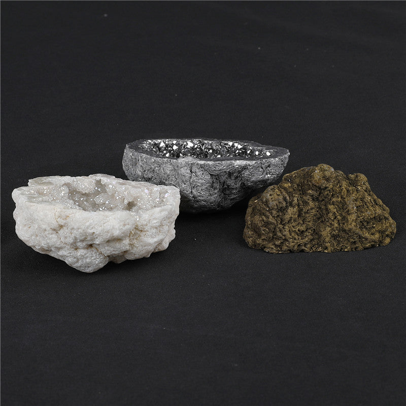 「Natural Crystal Wealth Bowl」Six-Color Energy Field · Source of Prosperity & Harmony