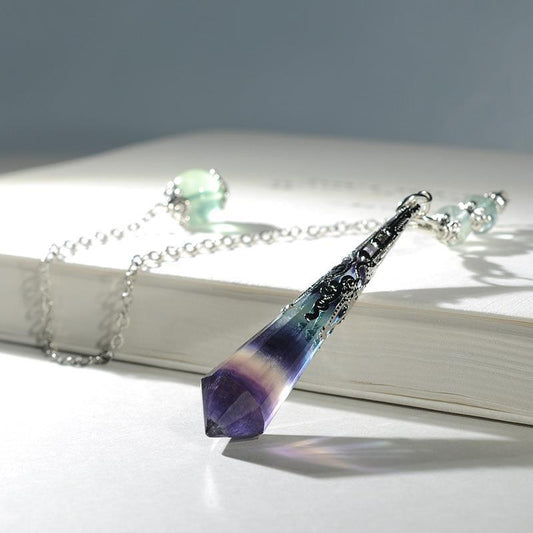 Sheehas 12-Chakra Crystal Pendulum – Quantum Energy Jewelry