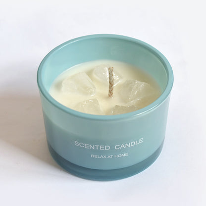 Sheehas Feng Shui Meditation Crystal Scented Candle - Stress Relief