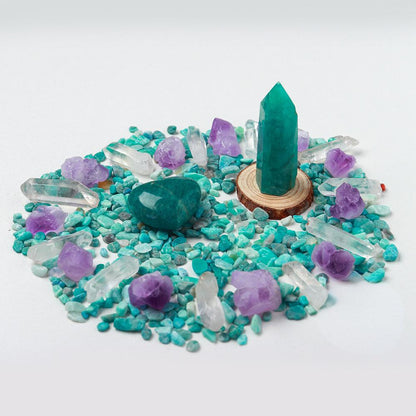 Sheehas Feng Shui Energy Healing Magic Gift Box - Crystal Energy Array, Revitalize Physical and Mental Balance