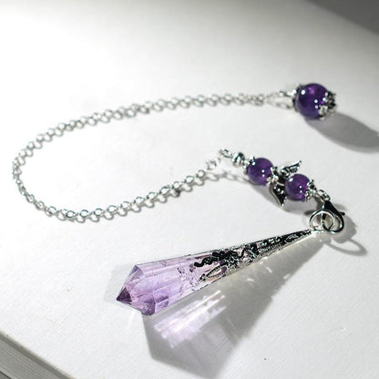 Sheehas 12-Chakra Crystal Pendulum – Quantum Energy Jewelry