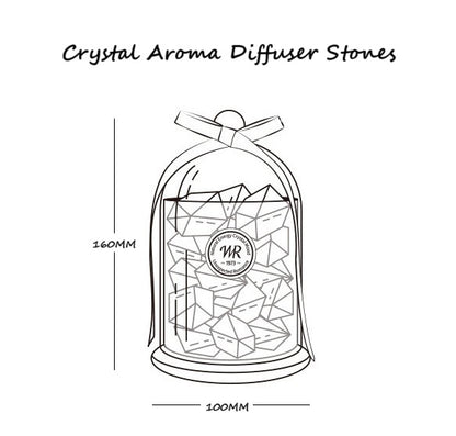 Pierres diffuseurs d'arômes en cristal Feng Shui Sheehas : améliorez votre sommeil et purifiez l'environnement.