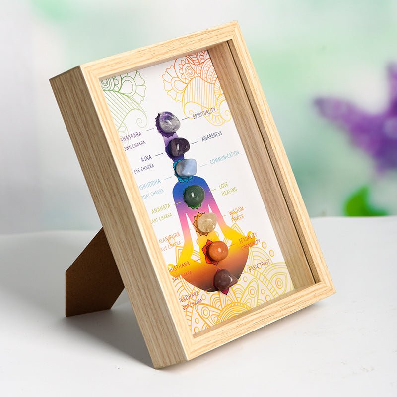 Sheehas Chakra Crystal Luminescent Photo Frame - Spiritual Enlightenment and Energy Rejuvenation - 我的商店 - 