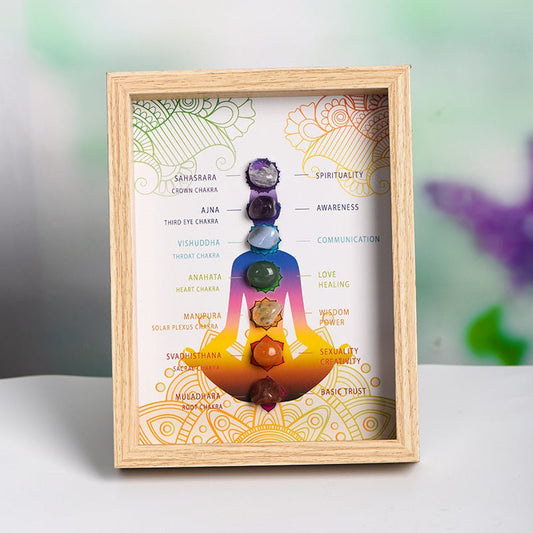 Sheehas Chakra Crystal Luminescent Photo Frame - Spiritual Enlightenment and Energy Rejuvenation - 我的商店 - 