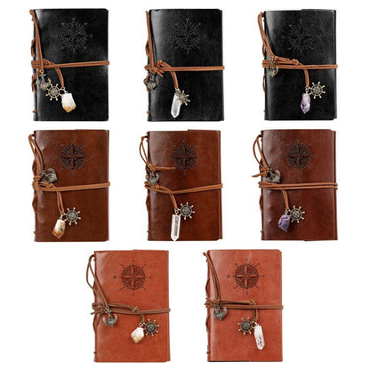 Sheehas Crystal Column & Rudder Pendant Magic Notebook 5.7"*4"*0.8" - 我的商店 - Notebooks & Notepads