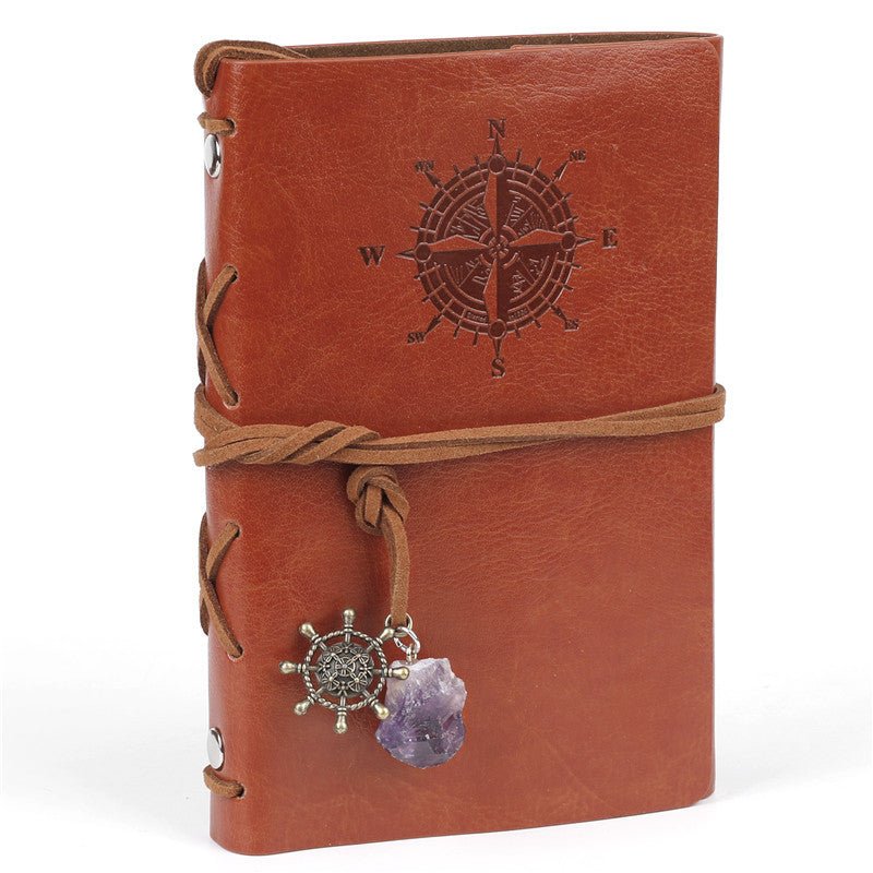 Sheehas Crystal Column & Rudder Pendant Magic Notebook 5.7"*4"*0.8" - 我的商店 - Notebooks & Notepads