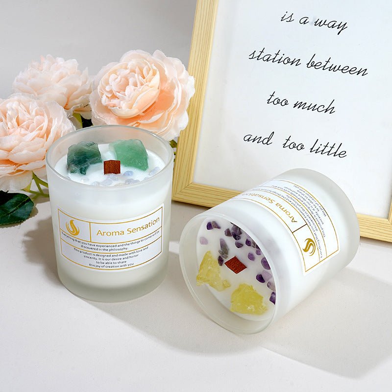 Sheehas Feng Shui Chakra Healing Prayer Aromatherapy Soy Wax Candle - Ultimate Romance - 我的商店 - 