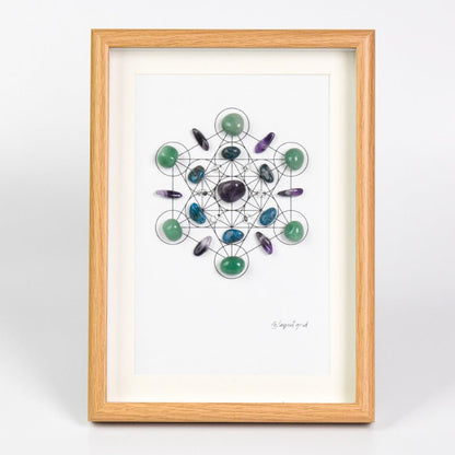 Sheehas Feng Shui Crystal Array Energy - Healing Photo Frame - 我的商店 - 