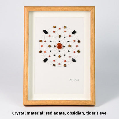 Sheehas Feng Shui Crystal Array Energy - Healing Photo Frame - 我的商店 - 
