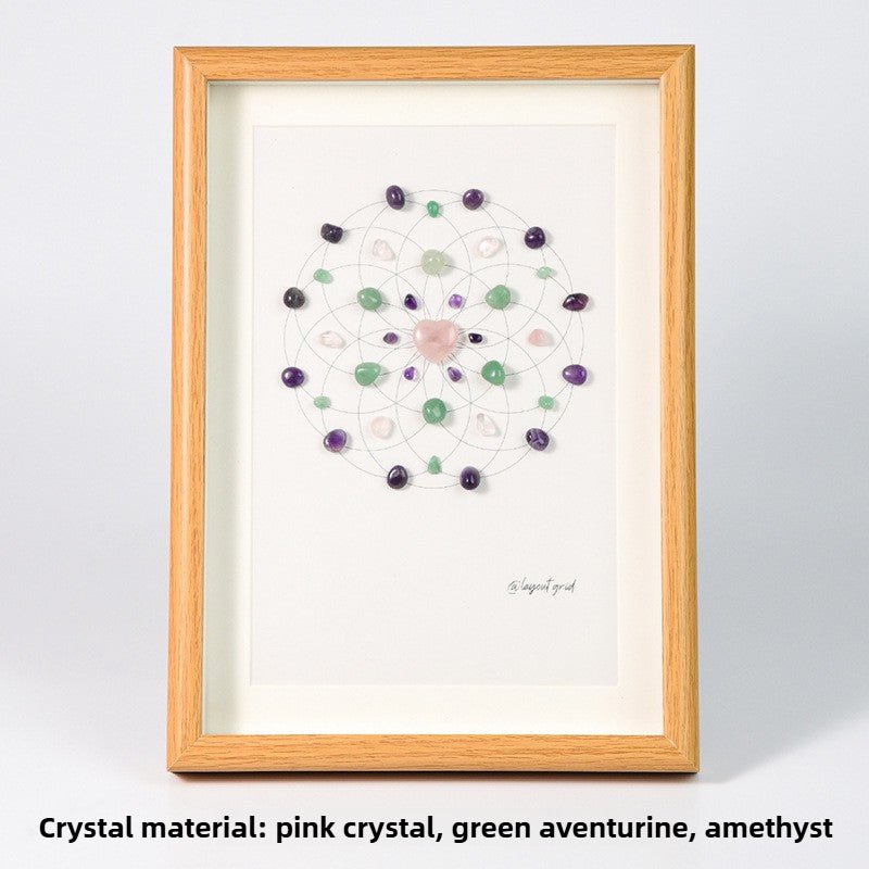 Sheehas Feng Shui Crystal Array Energy - Healing Photo Frame - 我的商店 - 