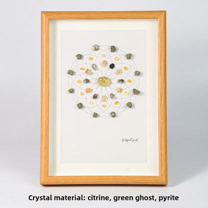 Sheehas Feng Shui Crystal Array Energy - Healing Photo Frame - 我的商店 - 