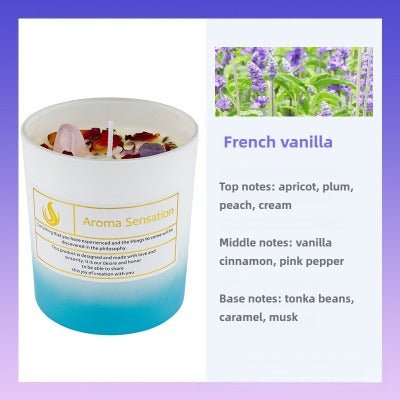 Sheehas Feng Shui Energy Frequency Meditation Aromatherapy Soy Wax Candle - Soothing and Sleep - Aiding - 我的商店 - 