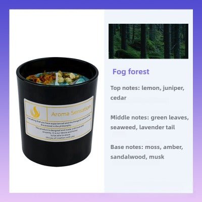 Sheehas Feng Shui Energy Frequency Meditation Aromatherapy Soy Wax Candle - Soothing and Sleep - Aiding - 我的商店 - 