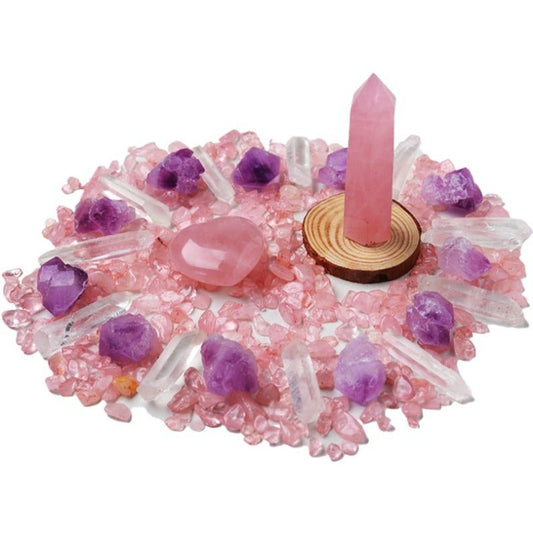 Sheehas Feng Shui Energy Healing Magic Gift Box - Crystal Energy Array, Revitalize Physical and Mental Balance - 我的商店 - 