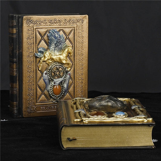 Sheehas Feng Shui Flying Horse Agate Magic Notebook 6.9"*5.3"*1.5" - 我的商店 - Artwork in Decor