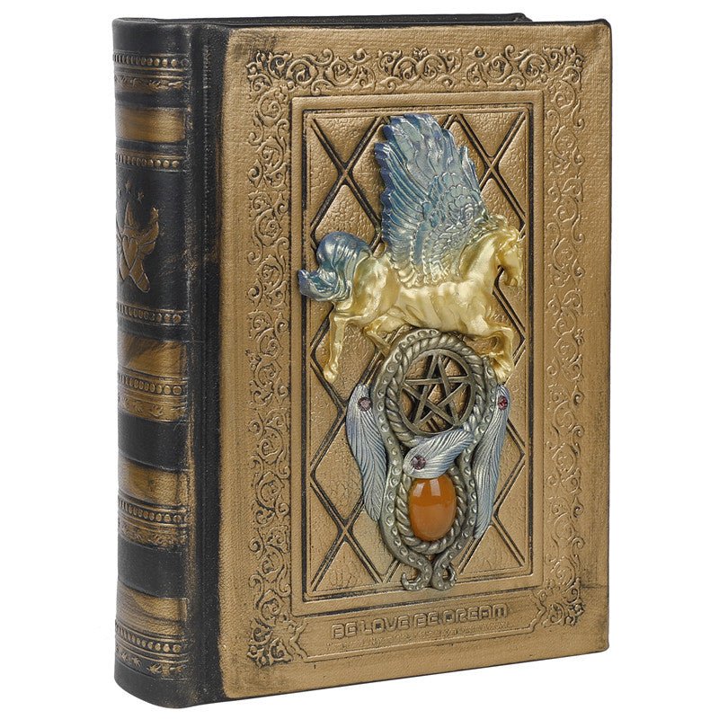 Sheehas Feng Shui Flying Horse Agate Magic Notebook 6.9"*5.3"*1.5" - 我的商店 - Artwork in Decor